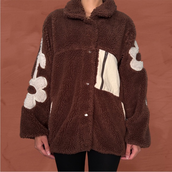 SANDY LIANG DELPHINE FLEECE JACKET